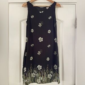 Vintage Sportif Cotton Blend Floral Dress - S